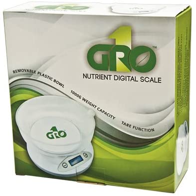 Grow1 Nutrient Digital Scale W Bowl 2.5 lb.