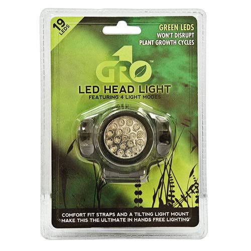 Green LED Headlight - Grow1