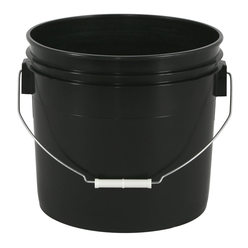 Black Plastic Bucket